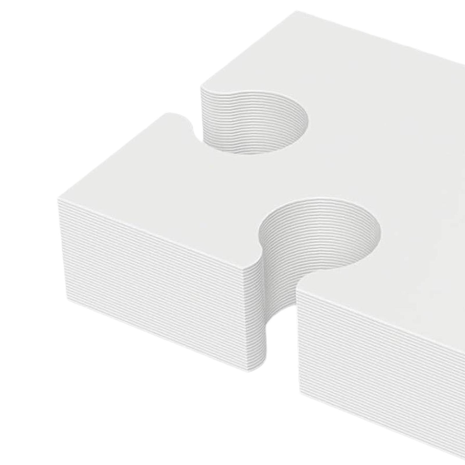 30Pcs Blank Puzzle Pieces Draw - Puzzle Blank White 评论和价格