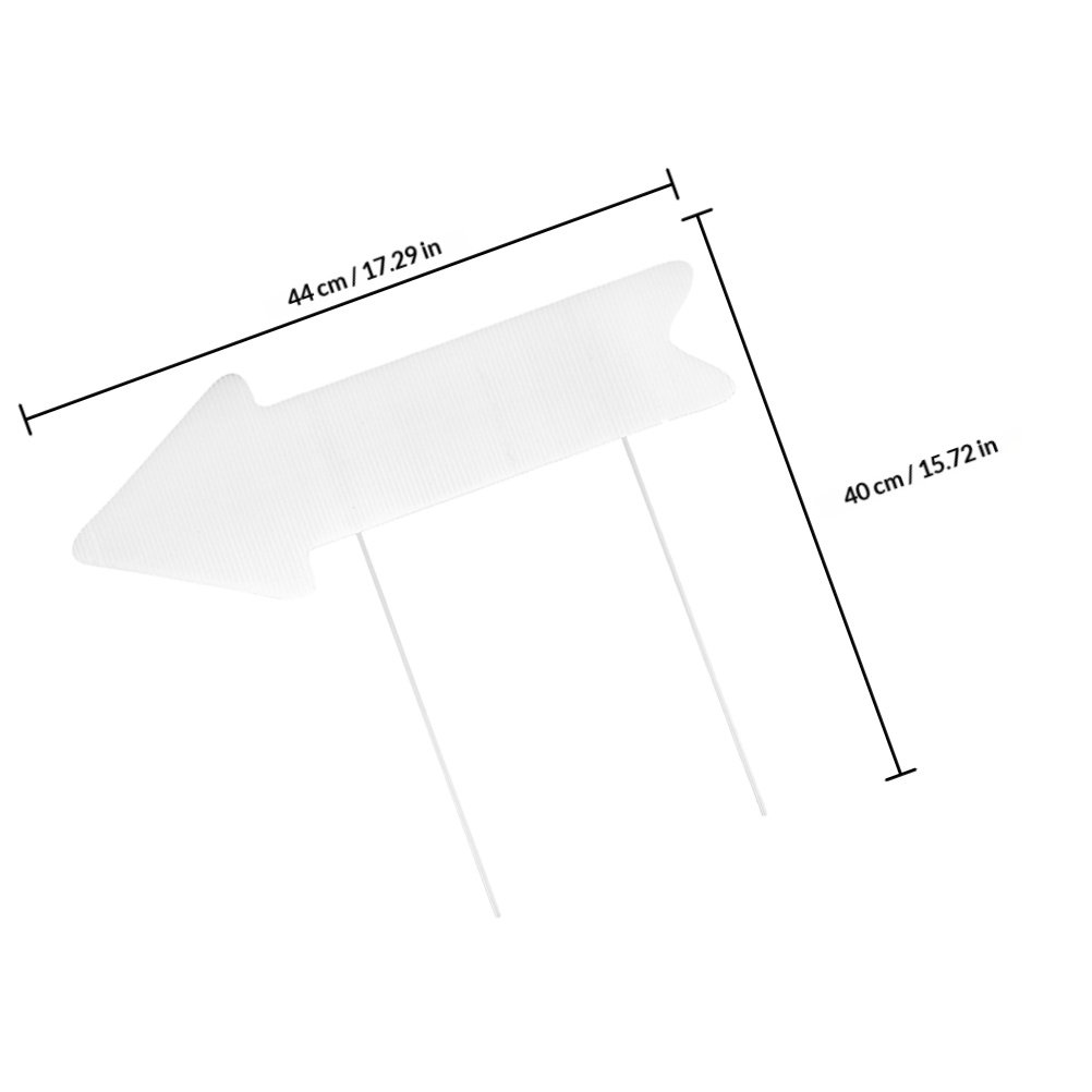 2Pcs Blank Yard Sign Corrugate - Yard Sign Blank 评论和价格