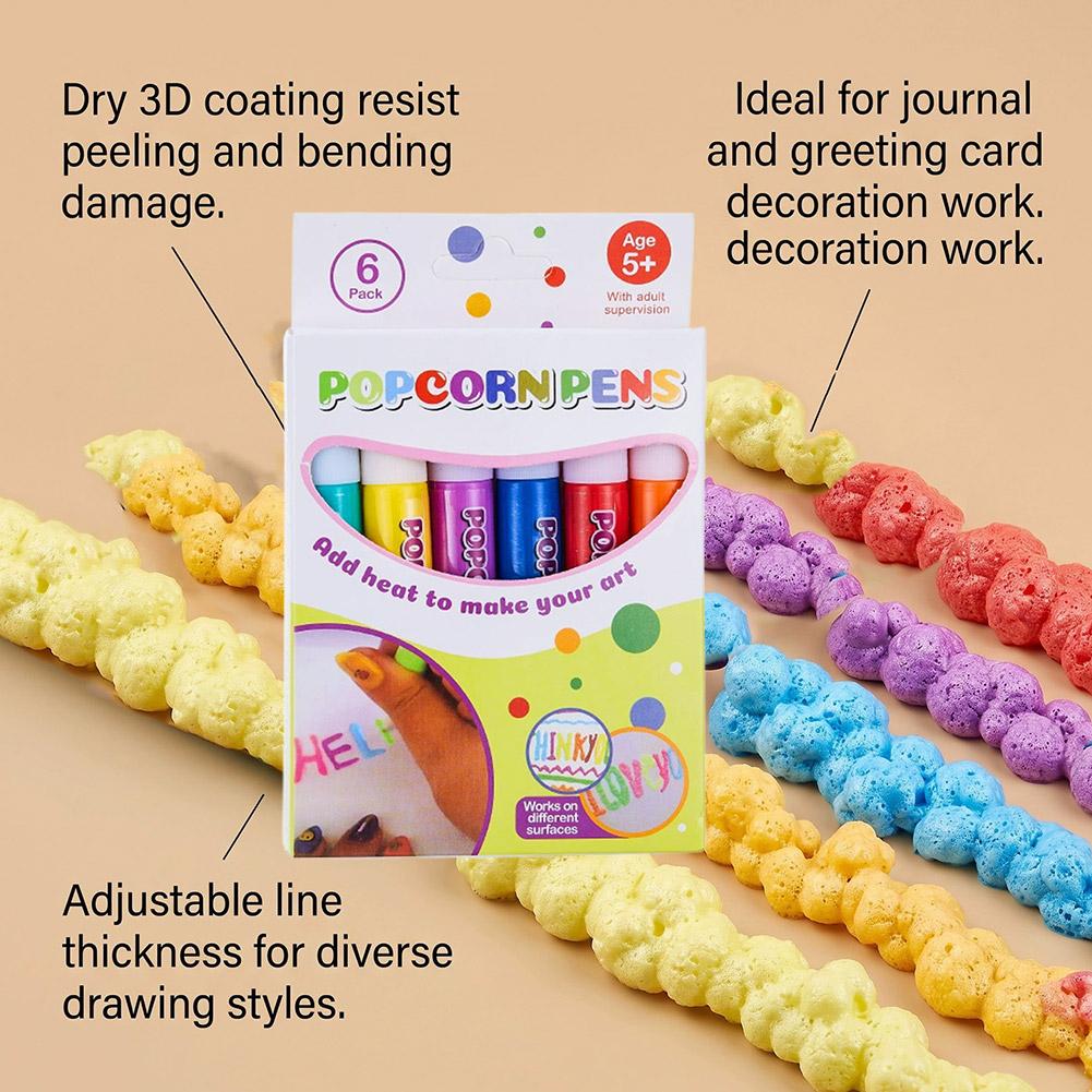 6/12pcs/set New Exotic Popcorn - Copic Marker Sketch 评论和价格